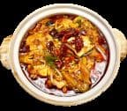 Best C38. Hot & Spicy Pork Intestine & Sliced Fish in Glay Pot in Oklahoma City, OK